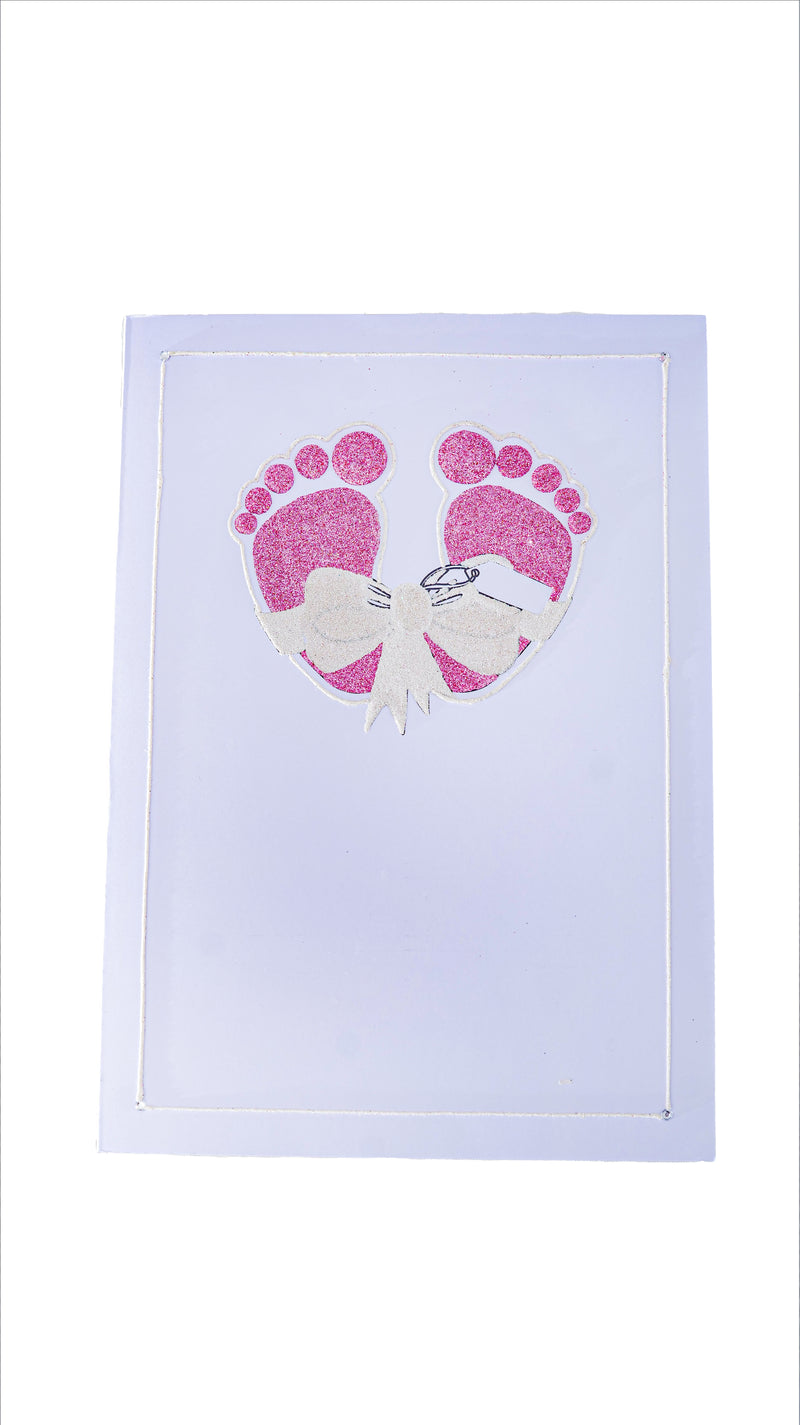 First Steps - Newborn Baby Footprints