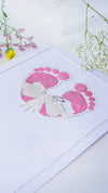 First Steps - Newborn Baby Footprints