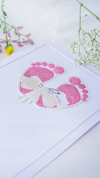 First Steps - Newborn Baby Footprints